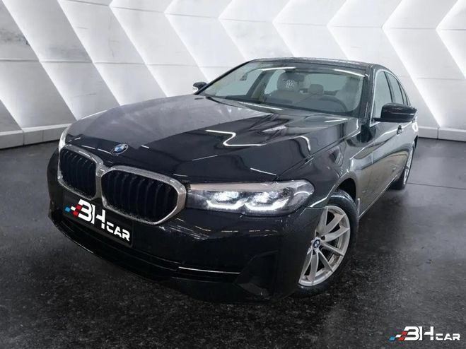 BMW Serie 5 520D BERLINE (G30) 190 CH BVA8 ATTELAGE  Noir de 2021