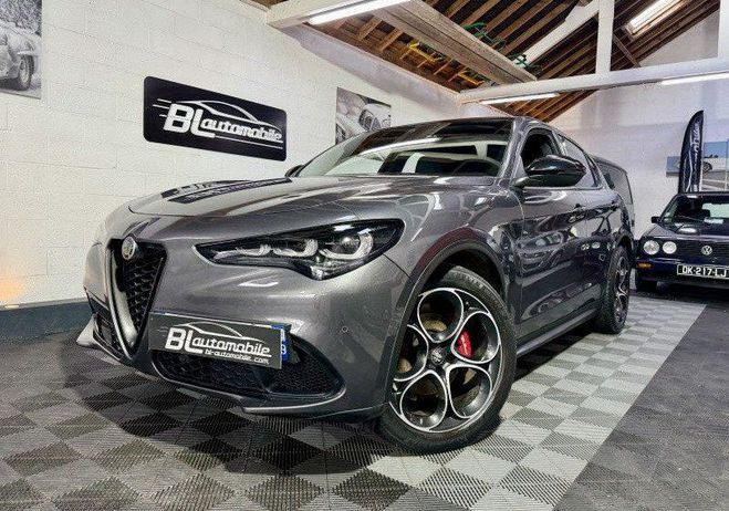 Cliquer pour voir la photo suivante Alfa romeo Stelvio 2.2 DIESEL 160CH VELOCE AT8 Toit ouvrant Gris de 2023