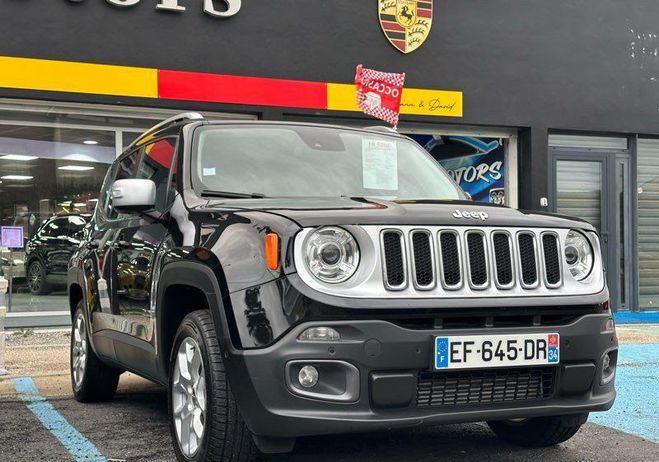 Jeep Renegade 140 Limited bva Noir de 2016