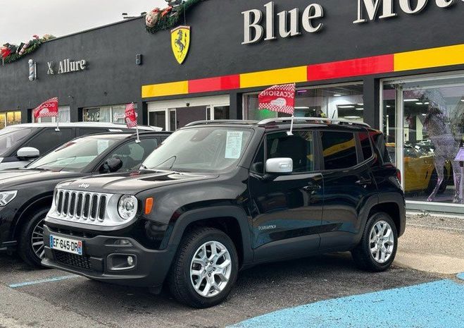 Jeep Renegade 140 Limited bva Noir de 2016