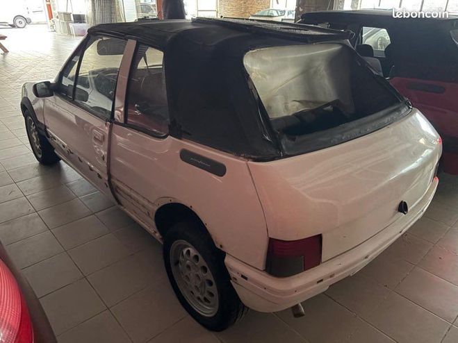 Peugeot 205 CTI Cabriolet 1.6 Blanc de 1986