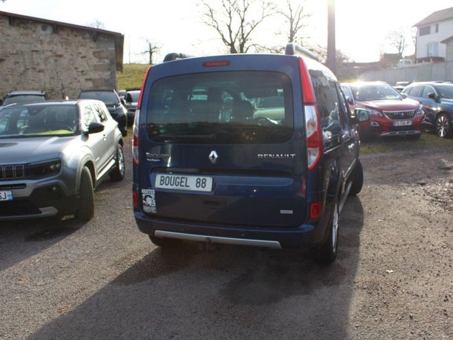 Renault Kangoo III 1L2 TCE 115 CV ICONIC FAMILY CLIM AU Bleu Cosmos de 2016
