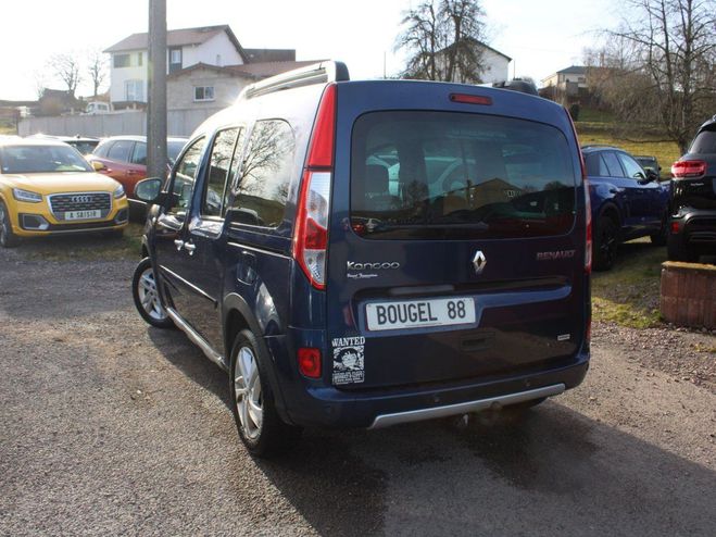 Renault Kangoo III 1L2 TCE 115 CV ICONIC FAMILY CLIM AU Bleu Cosmos de 2016