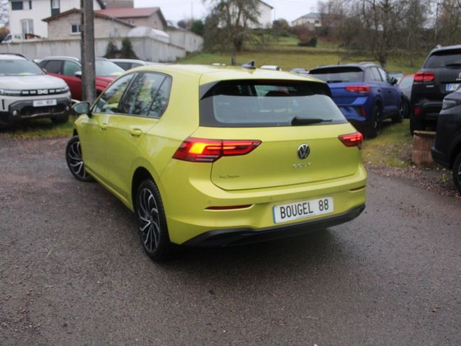 Volkswagen Golf 8 IQ.DRIVE 2L TDI 115 BOITE AUTO DSG 7 C Jaune Sport de 2021