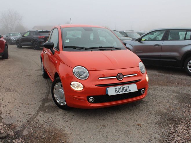 Fiat 500 II HYBRID CONFORT BOITE 6V 70 CV U.CONNE Orange Feu de 2023