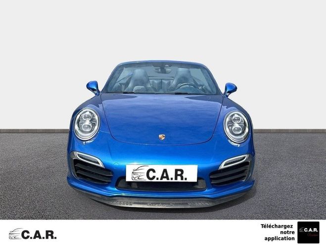Porsche 911 TURBO CABRIOLET 3.8i S 560 PDK A Bleu de 2015