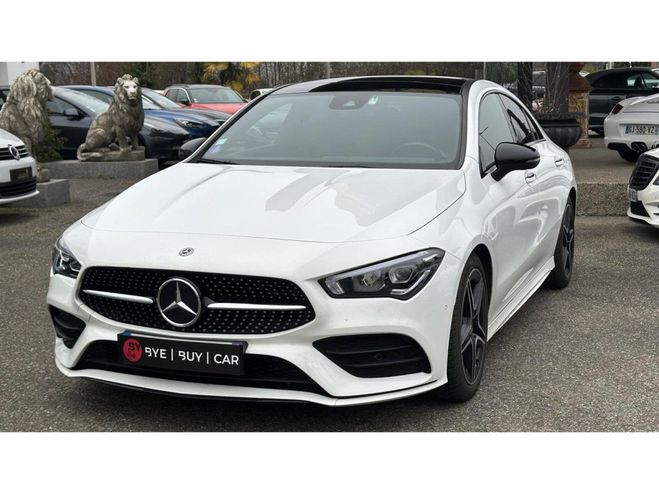 Cliquer pour voir la photo suivante Mercedes Classe CLA CLASSE 200 - BV 7G-DCT BERLINE- BM 118 A BLANC de 2019