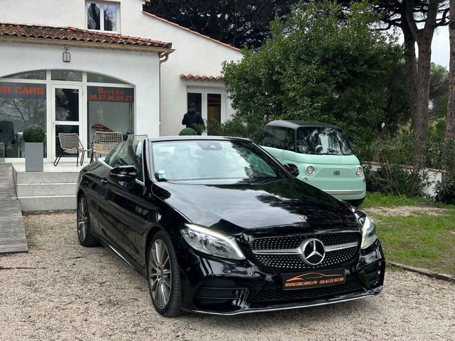 Mercedes Classe C CABRIOLET 220 d 9G-Tronic AMG Line / 2�M Noir de 2021