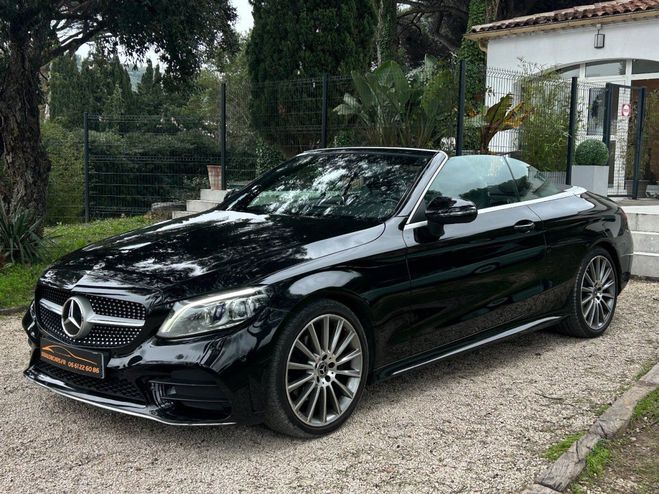 Mercedes Classe C CABRIOLET 220 d 9G-Tronic AMG Line / 2�M Noir de 2021