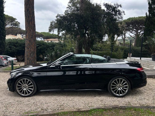 Mercedes Classe C CABRIOLET 220 d 9G-Tronic AMG Line / 2�M Noir de 2021