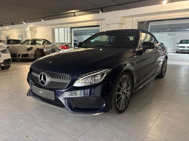 Mercedes Classe C Cabriolet 220 d - BVA 9G-Tronic - BM 205 BLEU FONCE de 2018