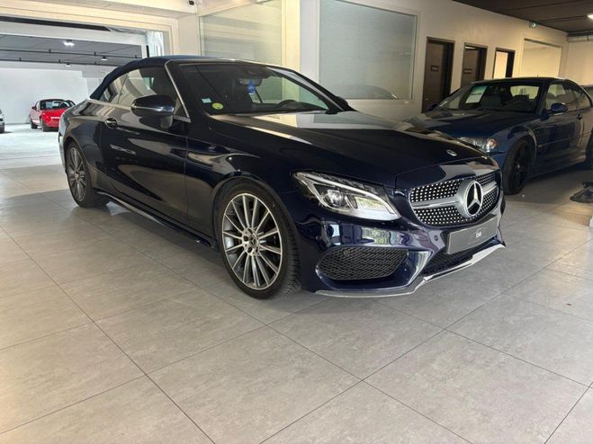 Mercedes Classe C Cabriolet 220 d - BVA 9G-Tronic - BM 205 BLEU FONCE de 2018