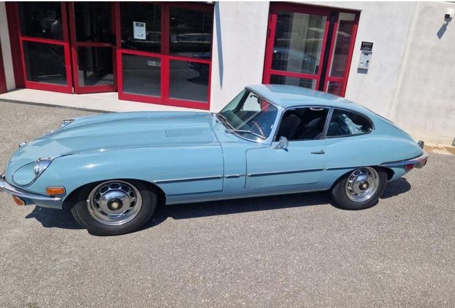 Jaguar E-Type E 4.2l Bleu clair de 1969
