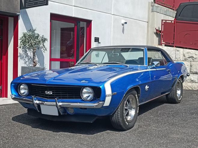Chevrolet Camaro SS 396 CI Bleu m�tallis� de 1969