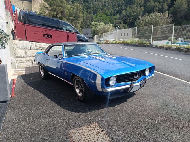 Chevrolet Camaro SS 396 CI Bleu m�tallis� de 1969