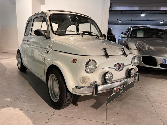 Fiat 500 GIANNINI Turismo Veloce Blanc m�tallis� de 1971