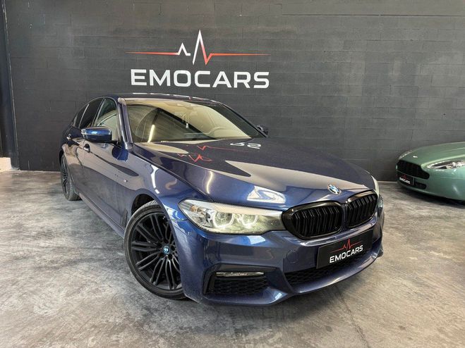 Cliquer pour voir la photo suivante BMW Serie 5 530D G30 M SPORT SUIVI FULL Bleu de 2018