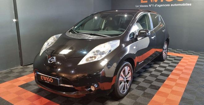 Cliquer pour voir la photo suivante Nissan Leaf ELECTRIC 110 24KWH AVEC-BATTERIE TEKNA B Noir de 2014