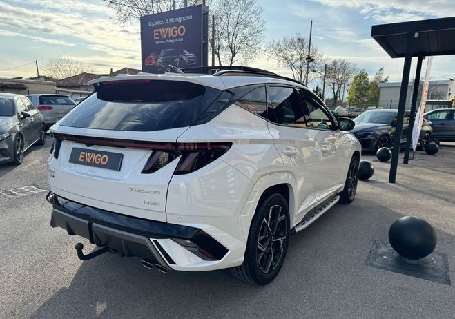 Hyundai Tucson 1.6 t 215h 160 hev hybrid 1.49kwh n-line Blanc de 2024