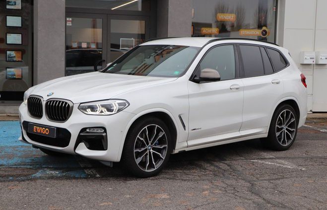 BMW X3 3.0 d 265 pack m xdrive bva sieges chauf Blanc de 2017