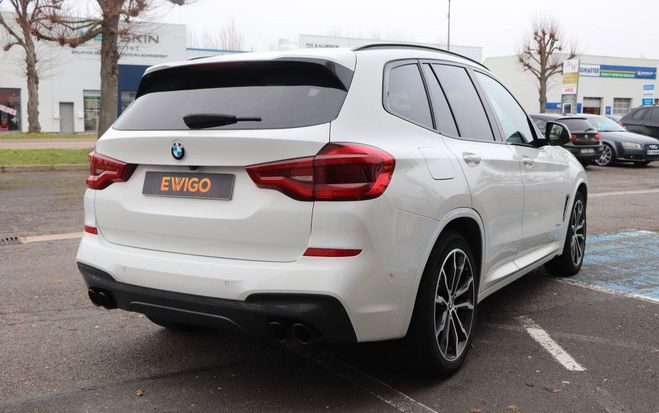 BMW X3 3.0 d 265 pack m xdrive bva sieges chauf Blanc de 2017