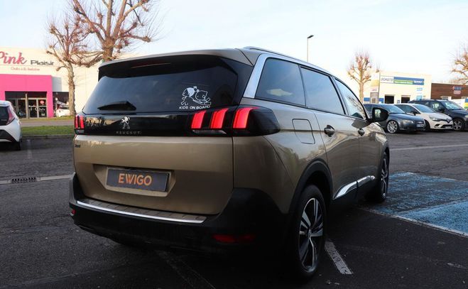 Peugeot 5008 1.6 bluehdi 120 bva carplay-camera de re Jaune de 2017