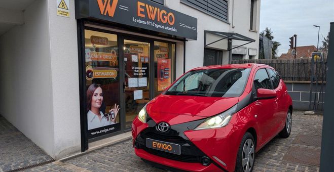 Toyota Aygo 1.0 vvti 69ch play | cam�ra de recul r�g Rouge de 2017