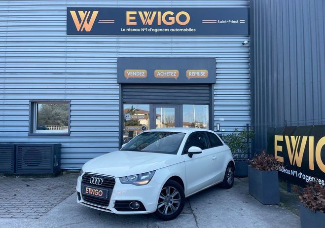 Audi A1 1.2 tfsi 90ch suivie complet- garantie 6 Blanc de 2011
