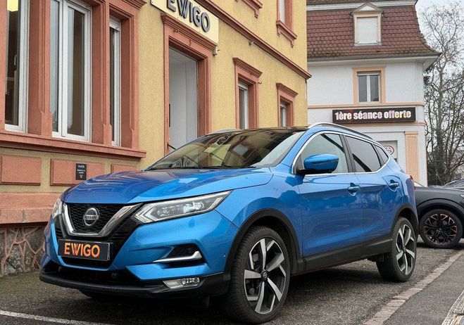 Nissan Qashqai generation-ii 1.2 digt 115 tekna 2wd toi Bleu de 2018