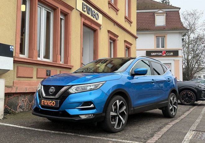 Nissan Qashqai generation-ii 1.2 digt 115 tekna 2wd toi Bleu de 2018