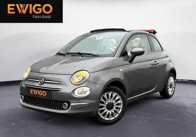Fiat 500 cabriolet 1.2 70 pack lounge Gris de 2018
