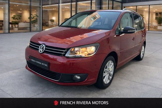 Volkswagen Touran -1.4 - TSI - STYLE - 2011 - 7 PLACES - T Rouge Fonc� M�tallis� de 2011