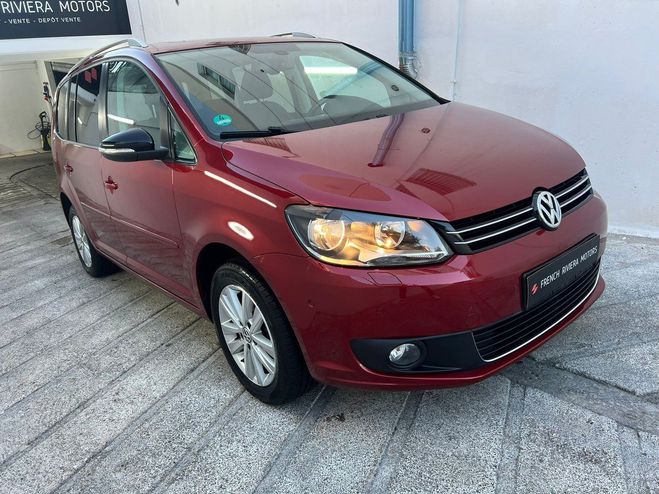 Volkswagen Touran -1.4 - TSI - STYLE - 2011 - 7 PLACES - T Rouge Fonc� M�tallis� de 2011