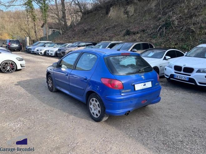 Peugeot 206 1.4 HDi 68cv Phase 2 3�me Main Bleu de 2006