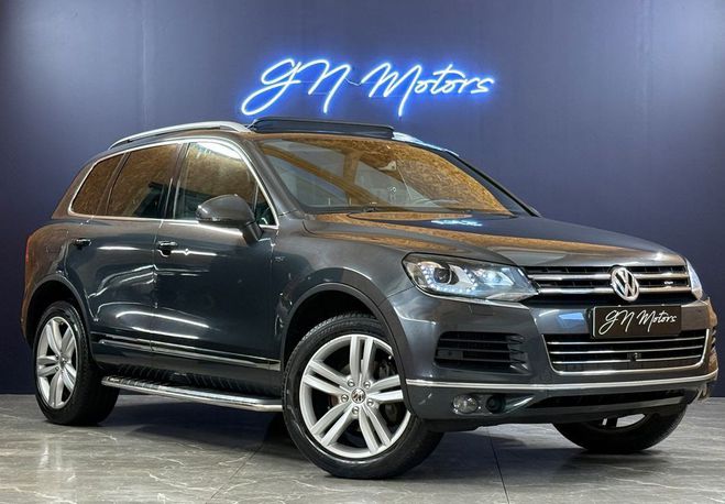 Cliquer pour voir la photo suivante Volkswagen Touareg ii 3.0 v6 tdi 245 fap bluemotion technol Gris de 2011