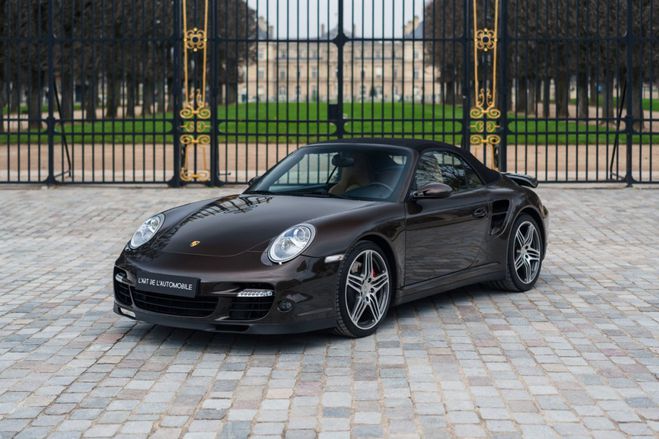 Porsche 911 997.1 Turbo Cabriolet BVM *Macadamia Met Marron Macadamia M�tallis� de 2008