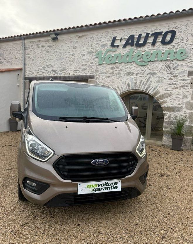 Ford Custom TRANSIT L1H1 2.0 EcoBlue MHEV 130ch Tren Gris de 2022