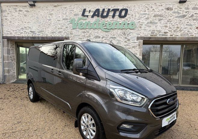 Cliquer pour voir la photo suivante Ford Custom TRANSIT L2H1 Cabine Approfondie 2.0 EcoB Gris de 2020
