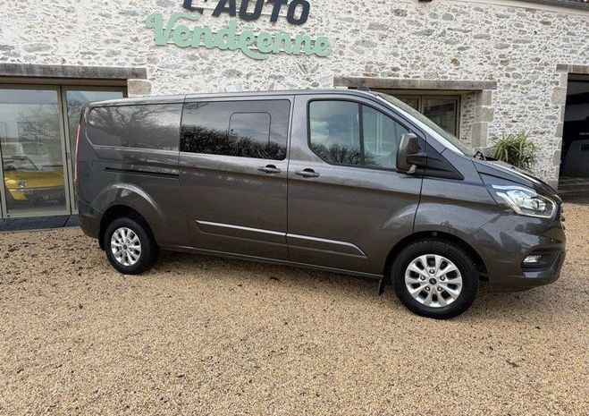 Ford Custom TRANSIT L2H1 Cabine Approfondie 2.0 EcoB Gris de 2020
