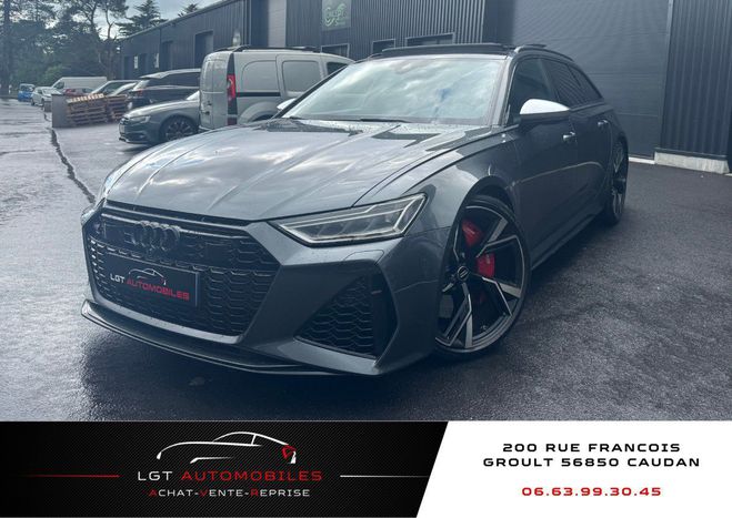 Audi RS6 Avant V 4.0 V8 TFSI 600ch quattro Tiptro GRIS de 2020