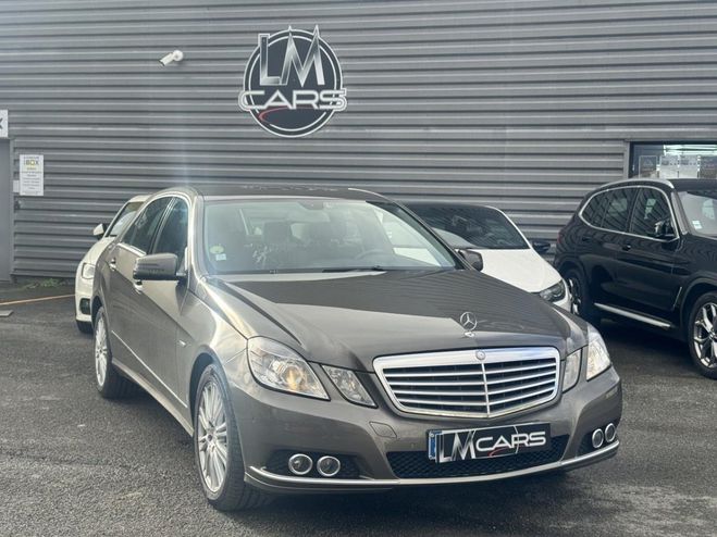 Mercedes Classe E E350 CDI 7G-Tronic El�gance Executive 4- GRIS CLAIR de 2009