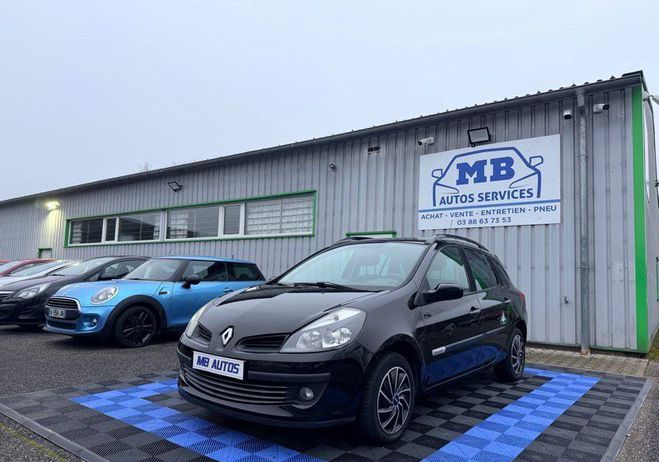 Renault Clio 3 Estate 1.2 16v 100cv Rip Curl Climatis Noir de 2009