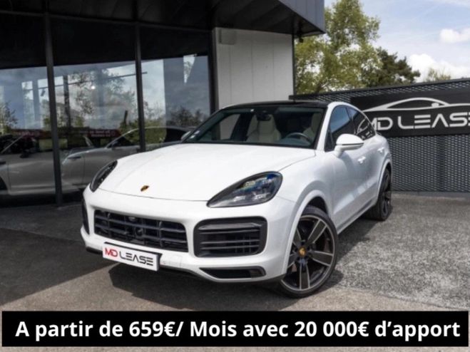 Porsche Cayenne E-Hybrid 3.0 V6 462 ch Tiptronic BVA - L Blanc de 2020