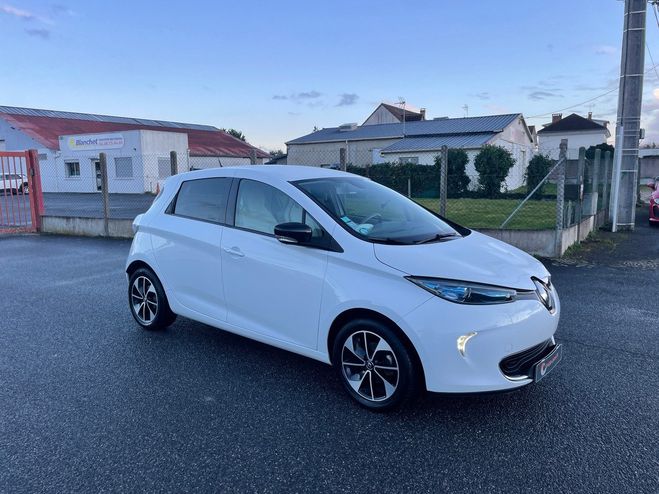 Renault Zoe 250 kms autonomie garantie 12 mois Blanc de 2017
