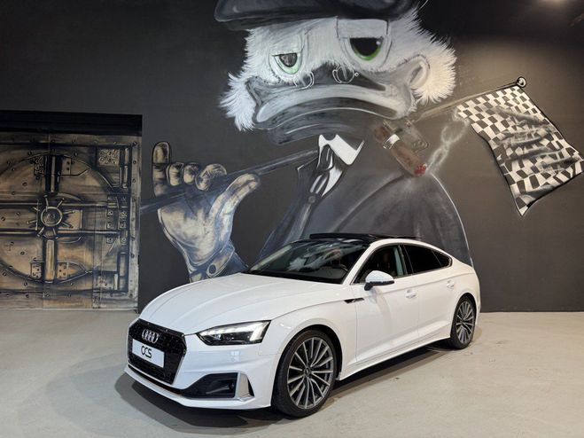 Audi A5 Sportback (2) 35 TFSI 150 S TRONIC 7 AVU Blanc de 2021