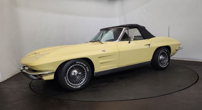 Chevrolet Corvette C2 Jaune de 1963