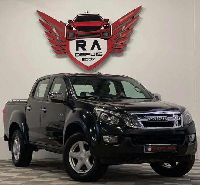 Isuzu Dmax x 2.5 TD 163CH DOUBLE CABINE 4X4 SOLAR S Gris Fonc� M�tallis� de 2014