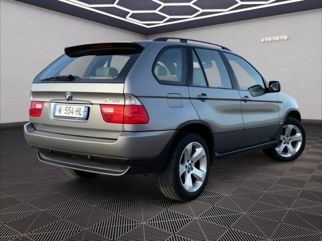 BMW X5 3.0d Steptronic 218 ch ? BVA Cuir X�non- Gris de 2006