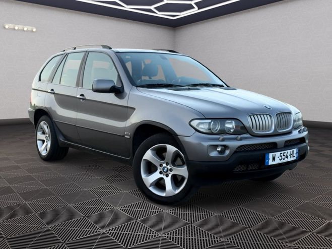 BMW X5 3.0d Steptronic 218 ch ? BVA Cuir X�non- Gris de 2006