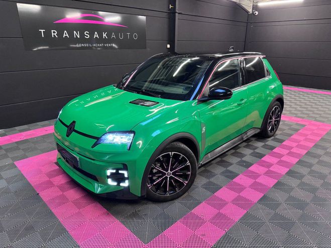 Renault R5 5 E-tech techno 150cv / prise charge rap Vert de 2024